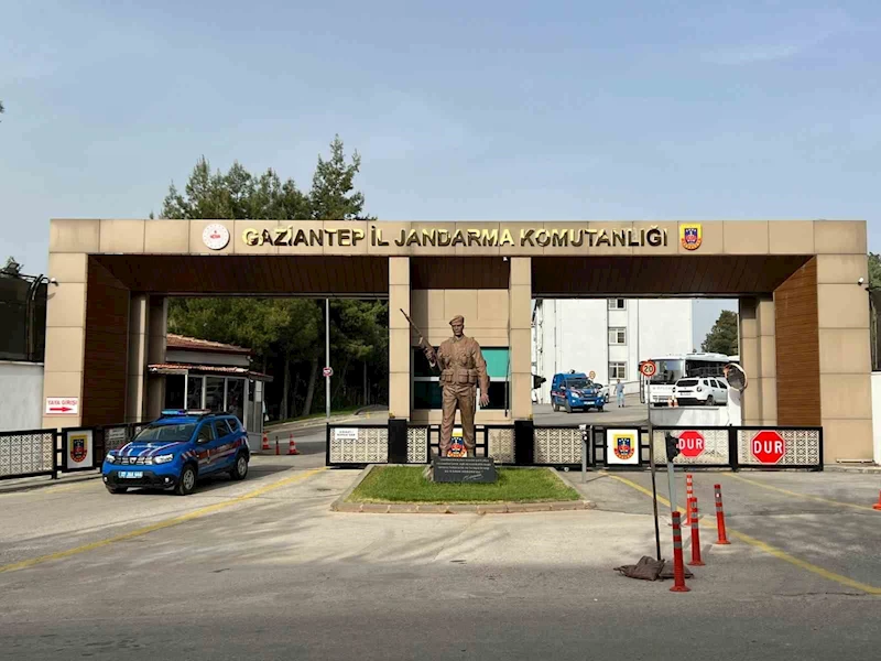 Gaziantep’te jandarma ekipleri tarafından