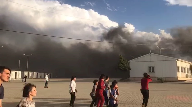 Gaziantep’te trafo yangını geçici