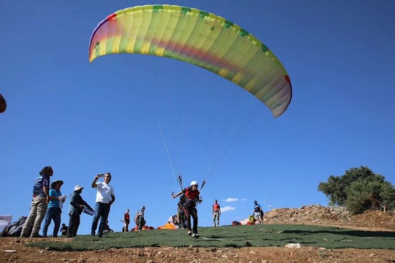 Adıyaman’ın Gölbaşı ilçesinde yamaç