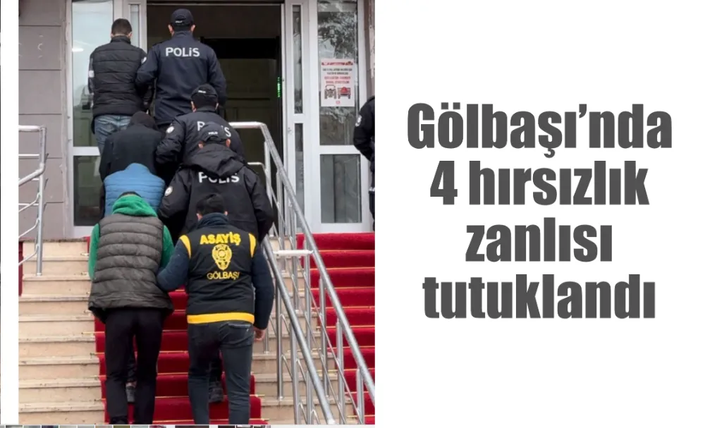 Gölbaşı ilçesinde işyerinden hırsızlık