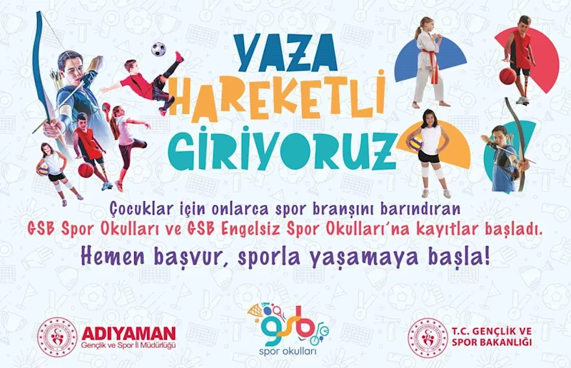 GSB Spor okullarına kayıtlar