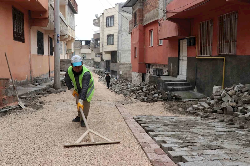 Haliliye’de üstyapı hizmetleriyle mahallelerin çehresini değiştiren Fen İşleri Müdürlüğü, Bamyasuyu