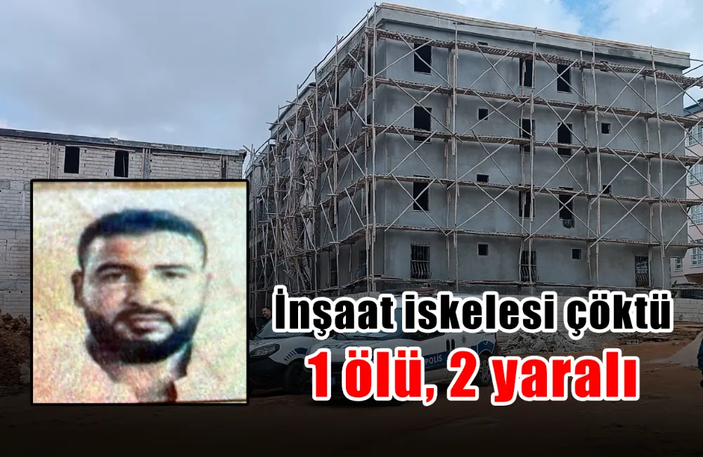 İnşaat iskelesi çöktü: 1