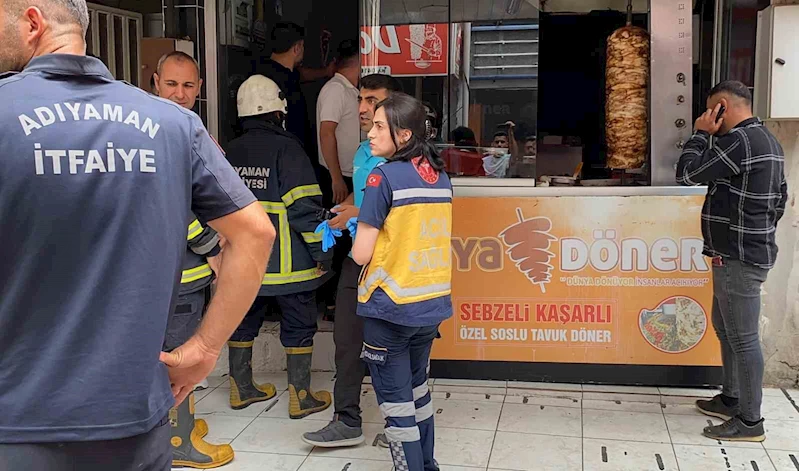 Adıyaman’da, bir iş yerinde