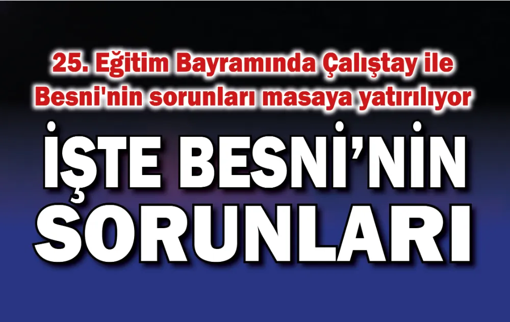 25. Eğitim Bayramında Çalıştay