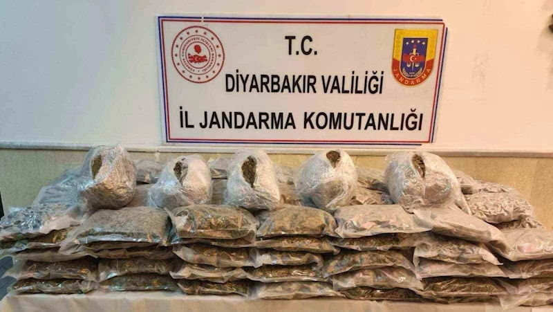 Jandarmanın durdurduğu araçta satışa