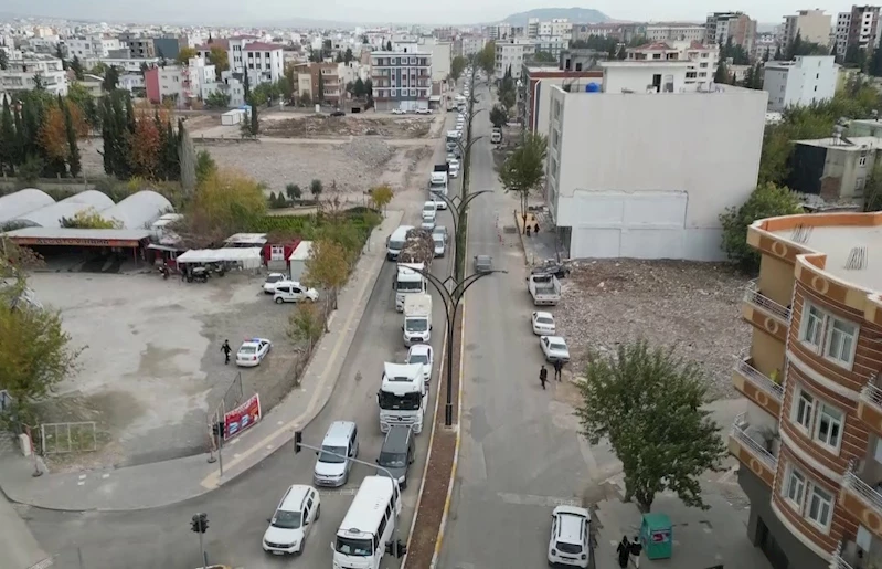 Adıyaman’da yıkımına başlanılan ağır