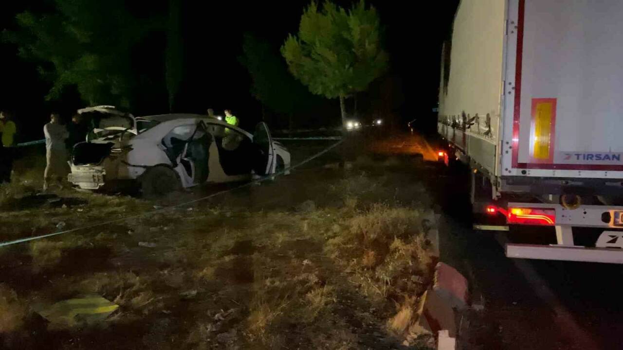 Adıyaman’da, 1 kişinin ölümü, 3 kişinin ise ağır yaralanmasıyla sonuçlanan