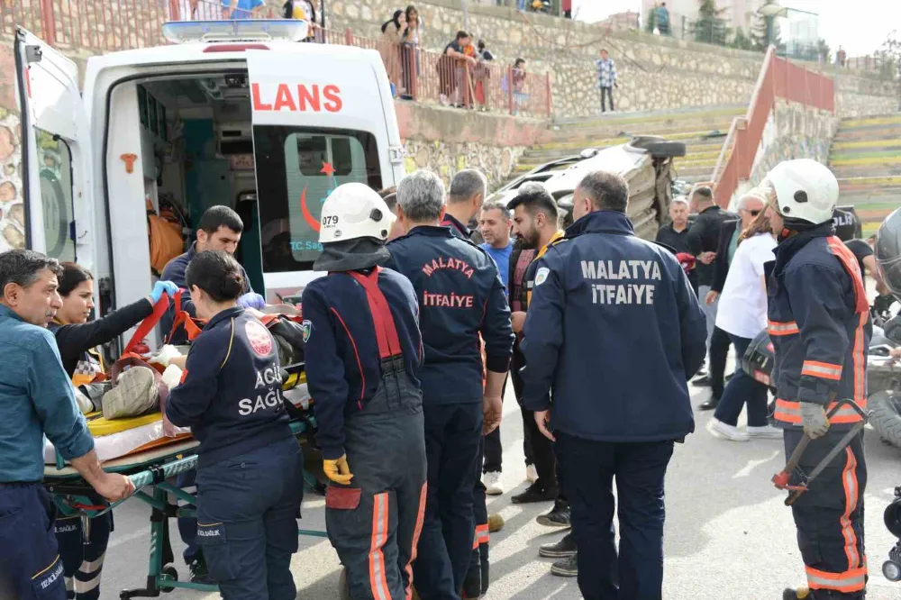 Malatya’nın Yeşilyurt ilçesinde sürücünün