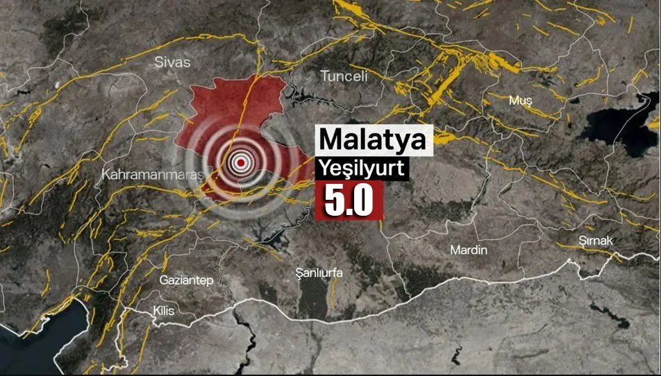 Merkez üssü Malatya’nın Yeşilyurt