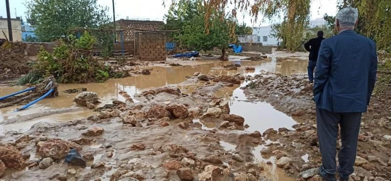 Mardin’de aşırı yağış nedeniyle