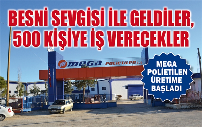 OSB´de kurulan MEGA Kumaş