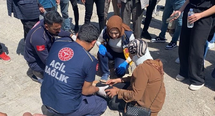 Adıyaman’da, motosikletin çarpması sonucu