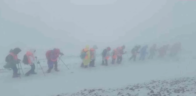 Nemrut’ta turizm sezonu devam