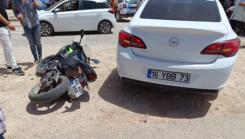 Adıyaman’ın Gölbaşı ilçesinde motosiklet