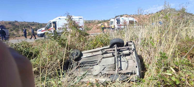 Adıyaman’ın Gölbaşı ilçesinde otomobilin