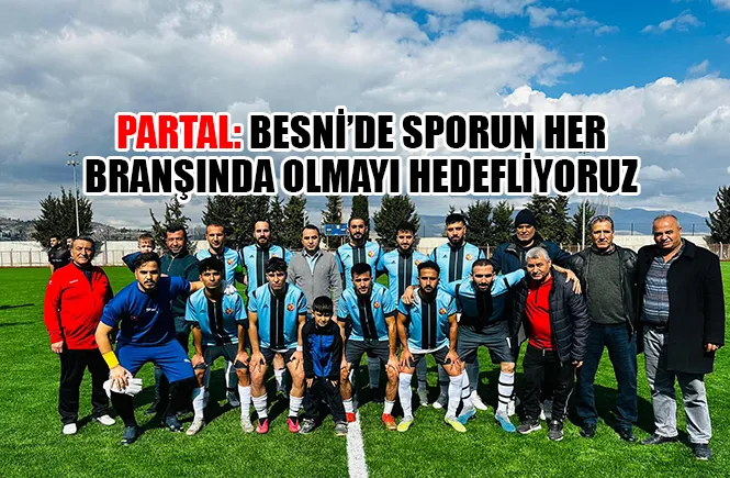 Besnispor Adıyaman Çınarspor maçını