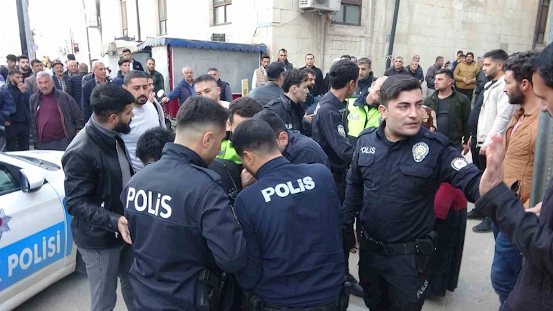 Adıyaman’da, polis ekiplerine mukavemette