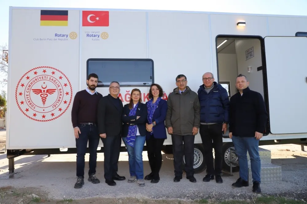 Rotary’den Adıyaman’a mobil klinik