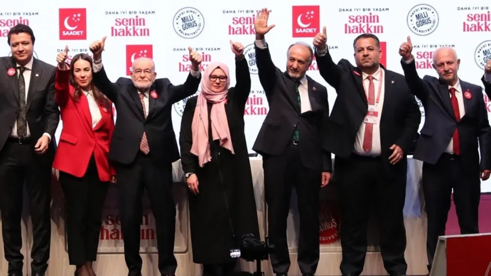 Saadet Partisi 339 Belediye