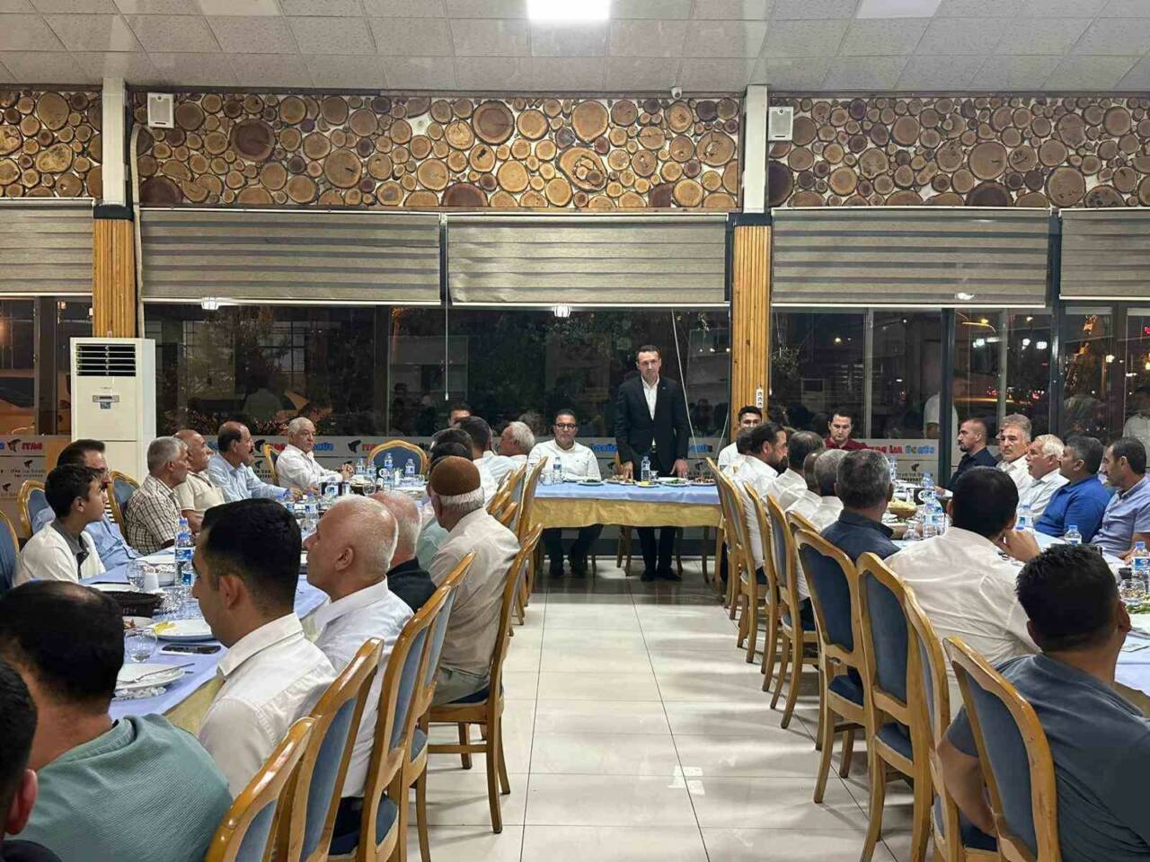 Adıyaman Samsat Kaymakamı Süleyman Bakan için veda programı düzenlendi.