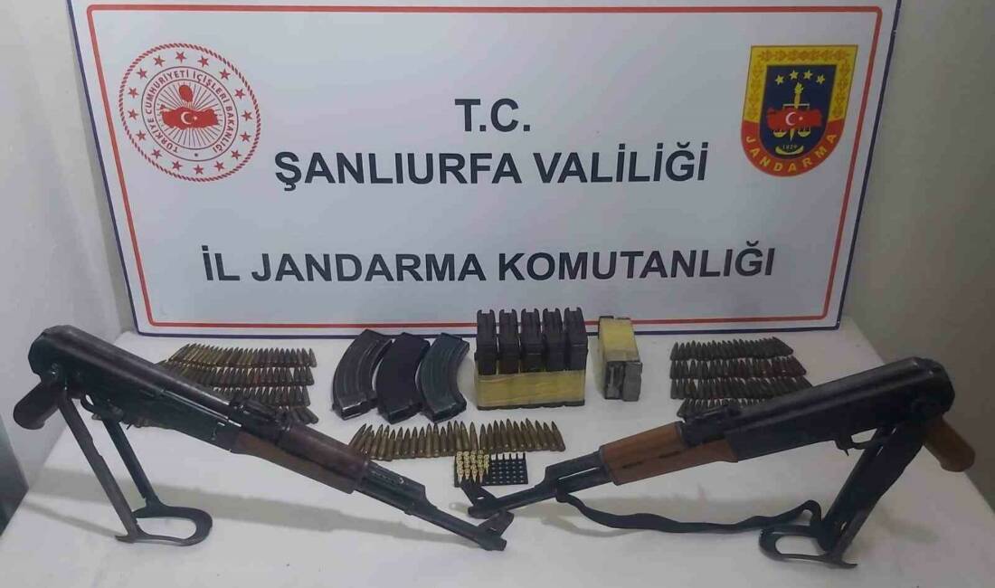 Şanlıurfa’da silah kaçakçılığına yönelik