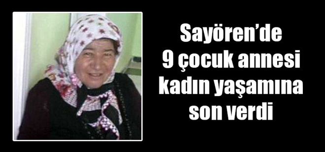 Besni´ye bağlı Sayören köyünde