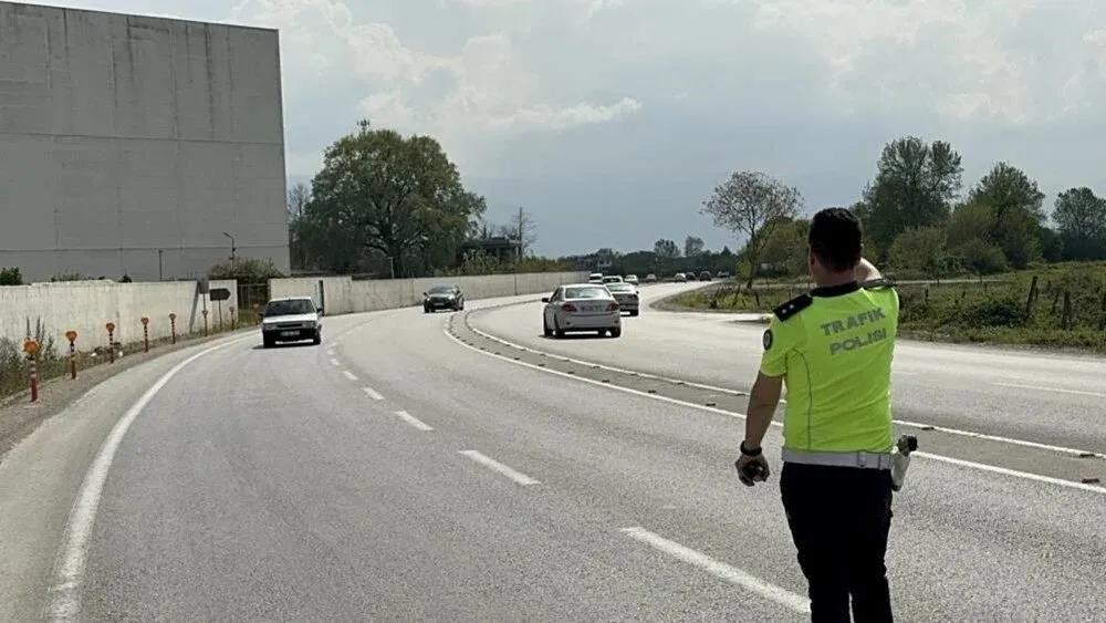 Bayram tatili sırasında trafik