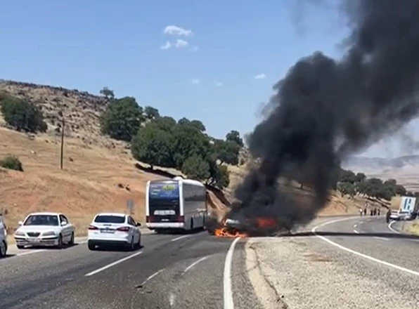 Tırla otomobilin çarpışması sonucu,