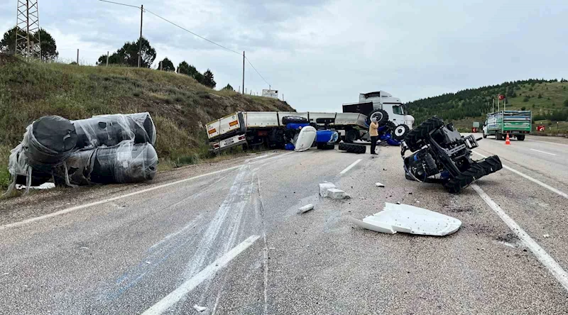 Adıyaman’ın Gölbaşı ilçesinde traktör