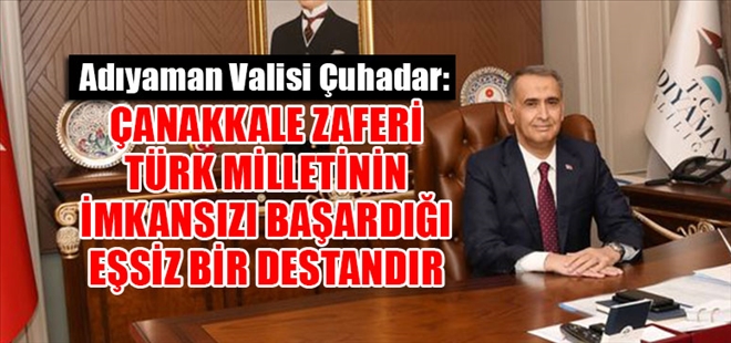 Adıyaman Valisi Mahmut Çuhadar,