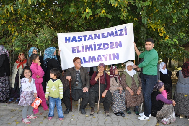   “Sağlık Ocağımızı vermeyeceğiz” Çakırhüyük