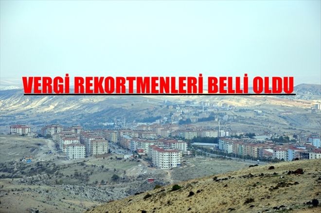 2016 yılı Vergi rekortmenleri