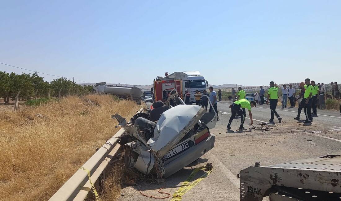 Şanlıurfa’nın Birecik ilçesinde tanker