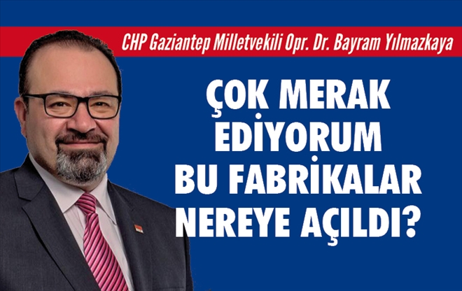 CHP Gaziantep Milletvekili Opr.