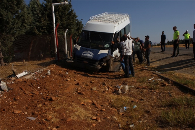 Adıyaman´ın Kahta ilçesinde yolcu