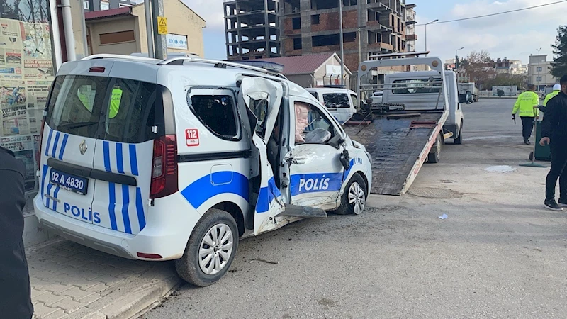 Yolcu otobüsü ile polis