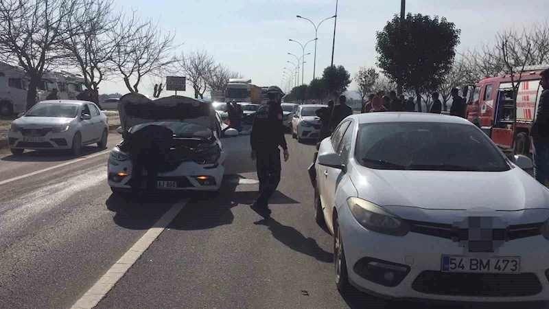 Zincirleme trafik kazası: 11