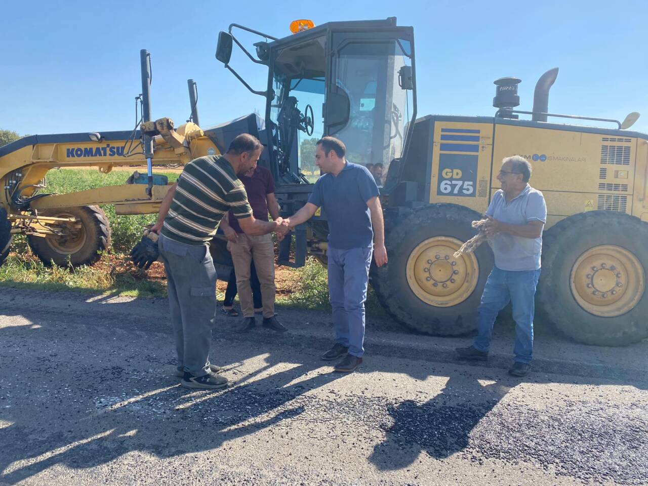 Beşyol-Kızılin Yolu Yama Çalışmaları Devam Ediyor