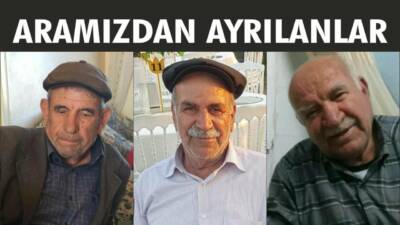 21.08.2024 Çarşamba gününe ait Besni’de Vefat Edenler köşesi.