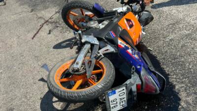 Adıyaman’da, motosiklet ile otomobilin çarpışması sonucu meydana gelen kazada 1