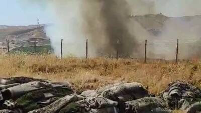 Adıyaman'ın Merkez Bahçecik Mahallesi Sitilce Mevkii'nde bu sabah çıkan kuru