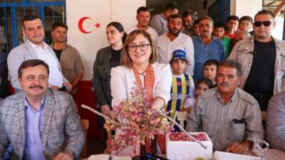 Gaziantep Büyükşehir Belediye Başkanı Fatma Şahin, 2024 yılı mazot desteğini