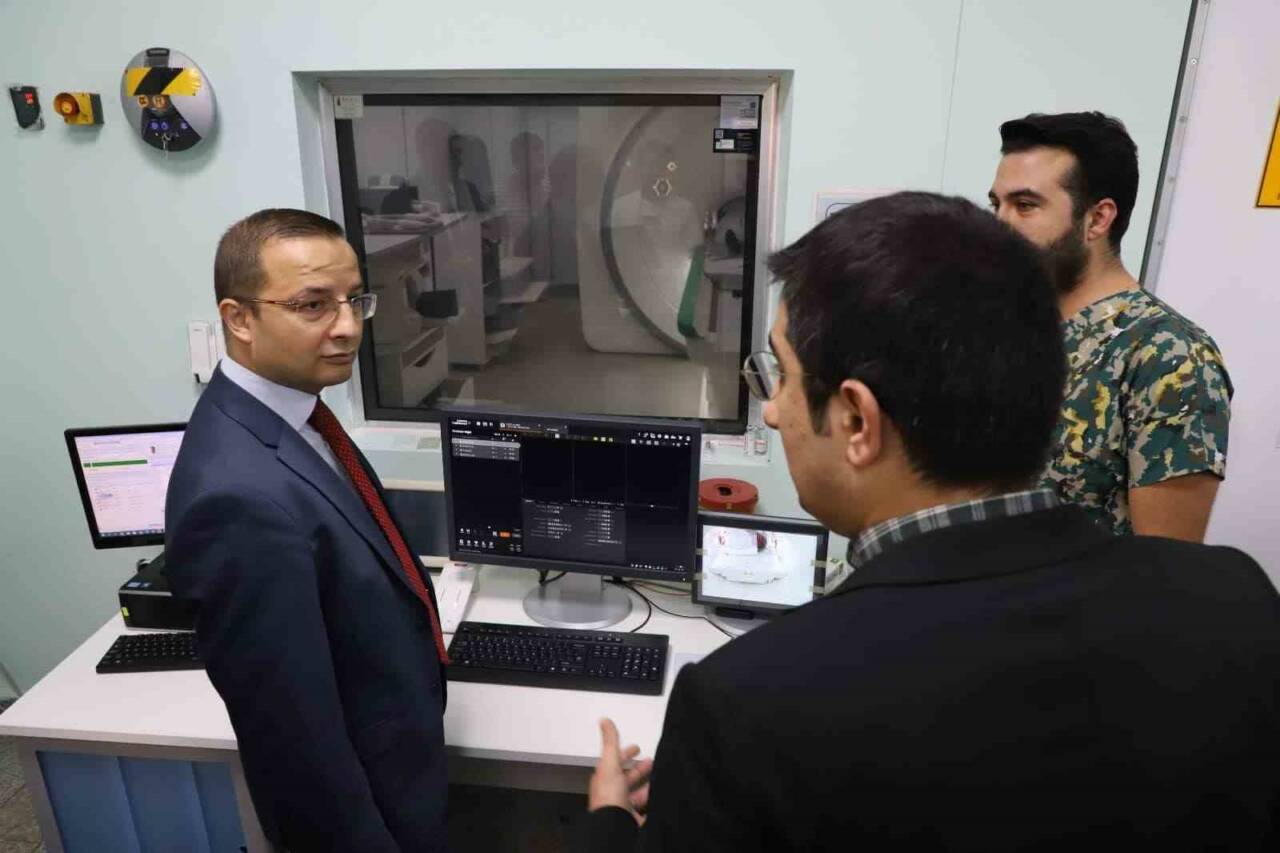 Cizre Kaymakamı Ahmet Vezir Baycar, Dr. Selahattin Cizrelioğlu Devlet Hastanesi’nde