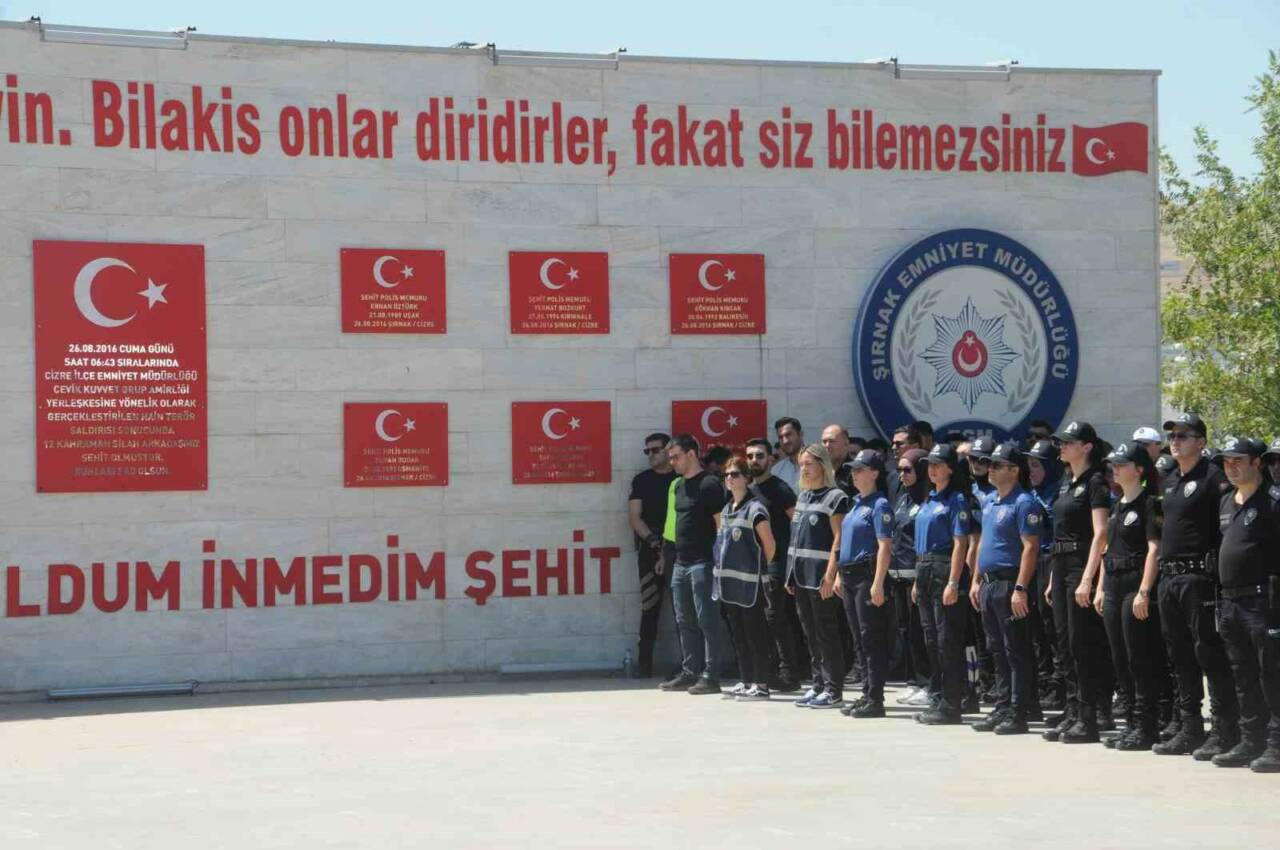 8 Yıl Önceki PKK Saldırısında Şehit Düşen Polisler İçin Anma Töreni Düzenlendi