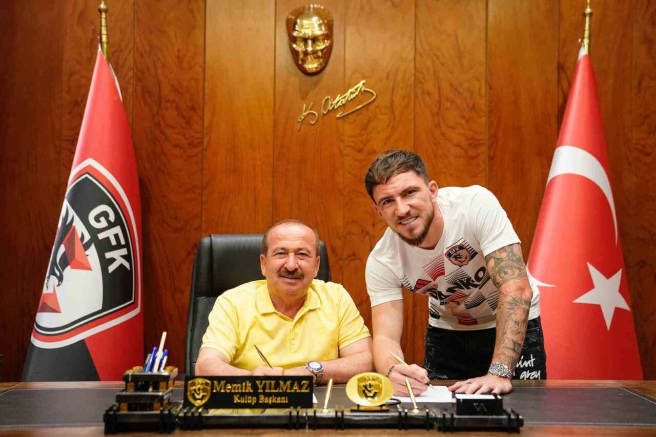 Gaziantep Futbol Kulübü, geçtiğimiz sezon takımda kiralık olarak forma giyen