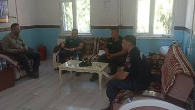 Adıyaman’ın Gölbaşı ilçesinde, Doğa Koruma İlçe Şefliği tarafından jandarma ekiplerine