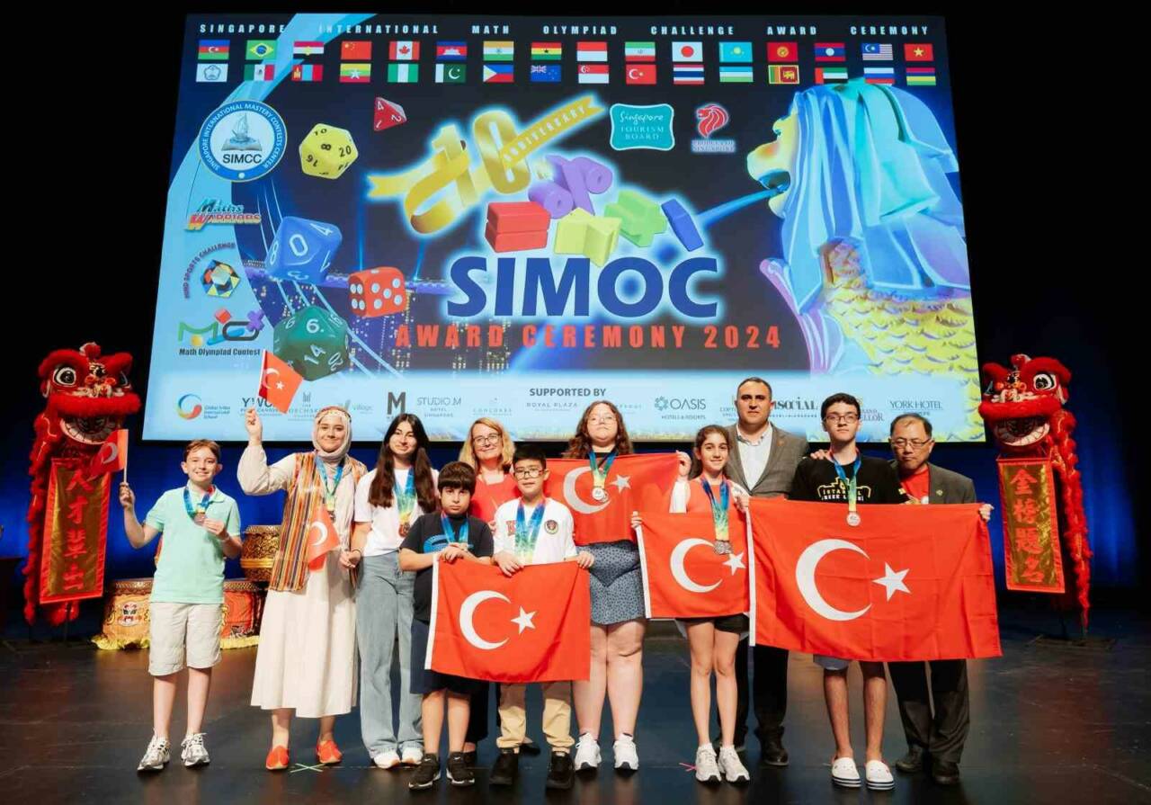 Singapur Uluslararası Matematik Olimpiyatı Mücadelesinde (SIMOC) Erdem Koleji öğrencisi Didar