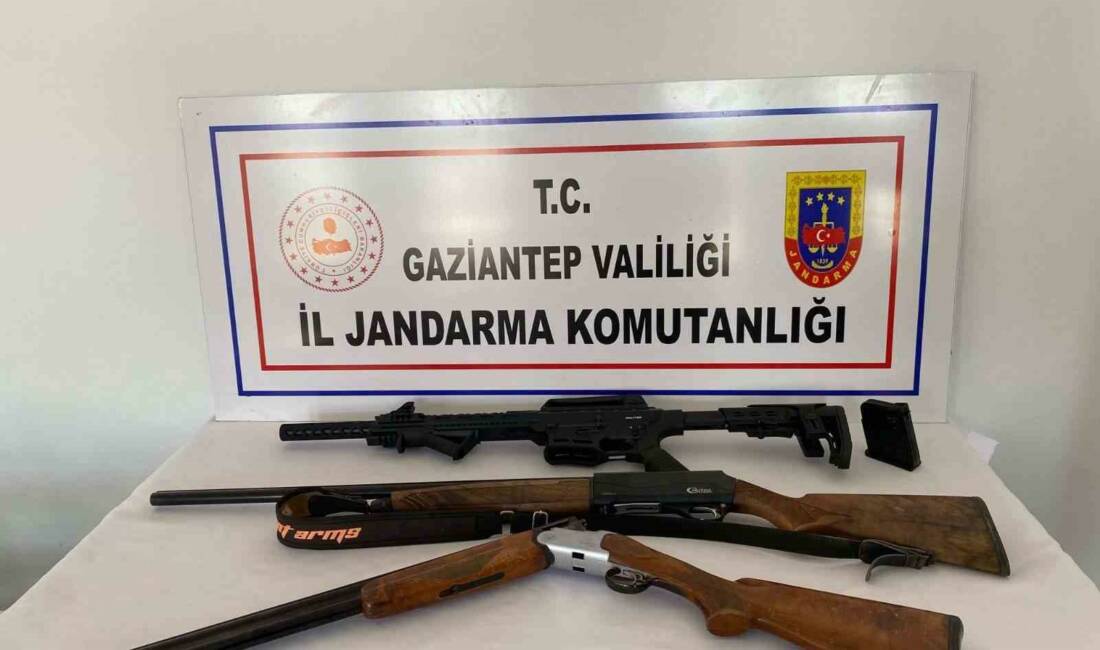 Gaziantep'te jandarma ekiplerinin düzenlediği