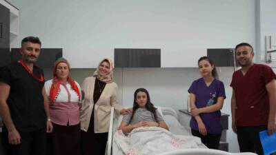 Şırnak’ta geçtiğimiz yıl akciğerlerinde oluşan kist nedeniyle ameliyat geçiren genç